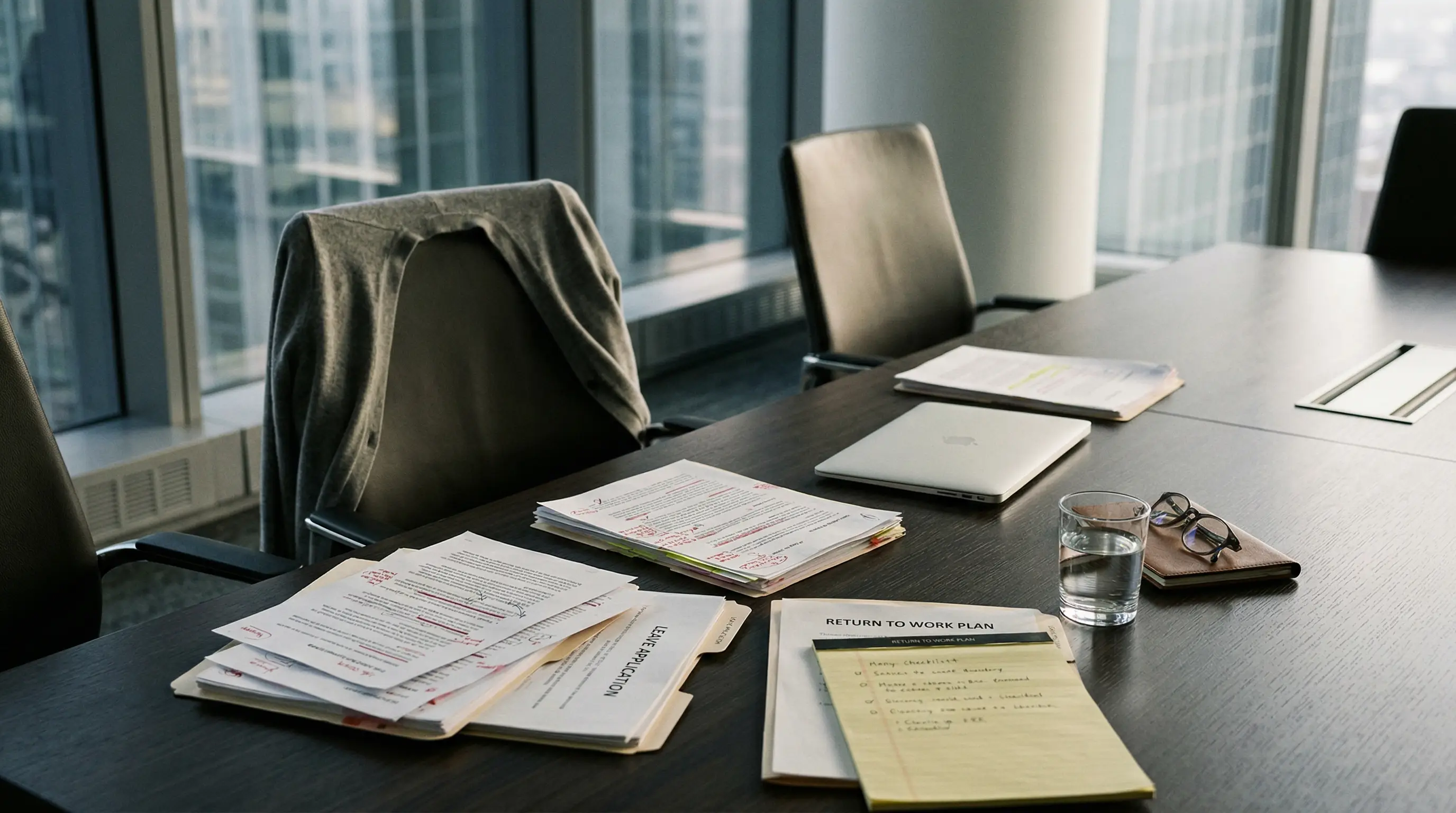 An empty testing station and unanswered notes signal the UX issues that now slip toward production